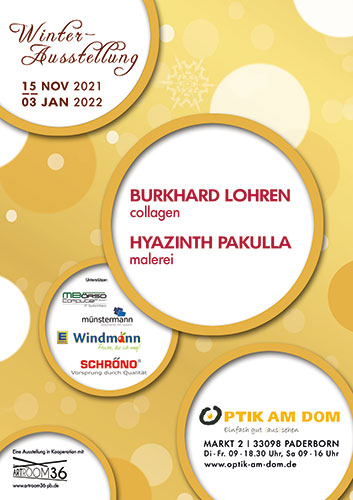 Plakat Burkhard Lohren Winterausstellung 2021